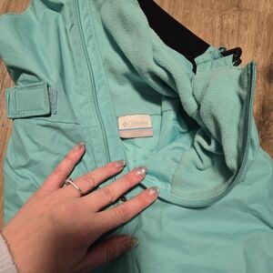 Columbia 4T Girl Teal Snowpants
